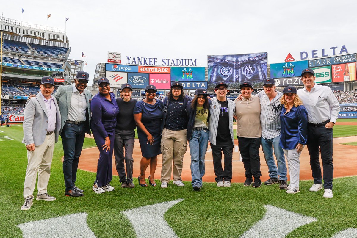 The Yankee-Stonewall Scholarship is accepting applications through April 11! In partnership with the Stonewall Inn and the New York Yankees, this one-time scholarship of $10,000 will be awarded to one student from each borough. Photo by: @Yankees. on.nyc.gov/4cDKUtL