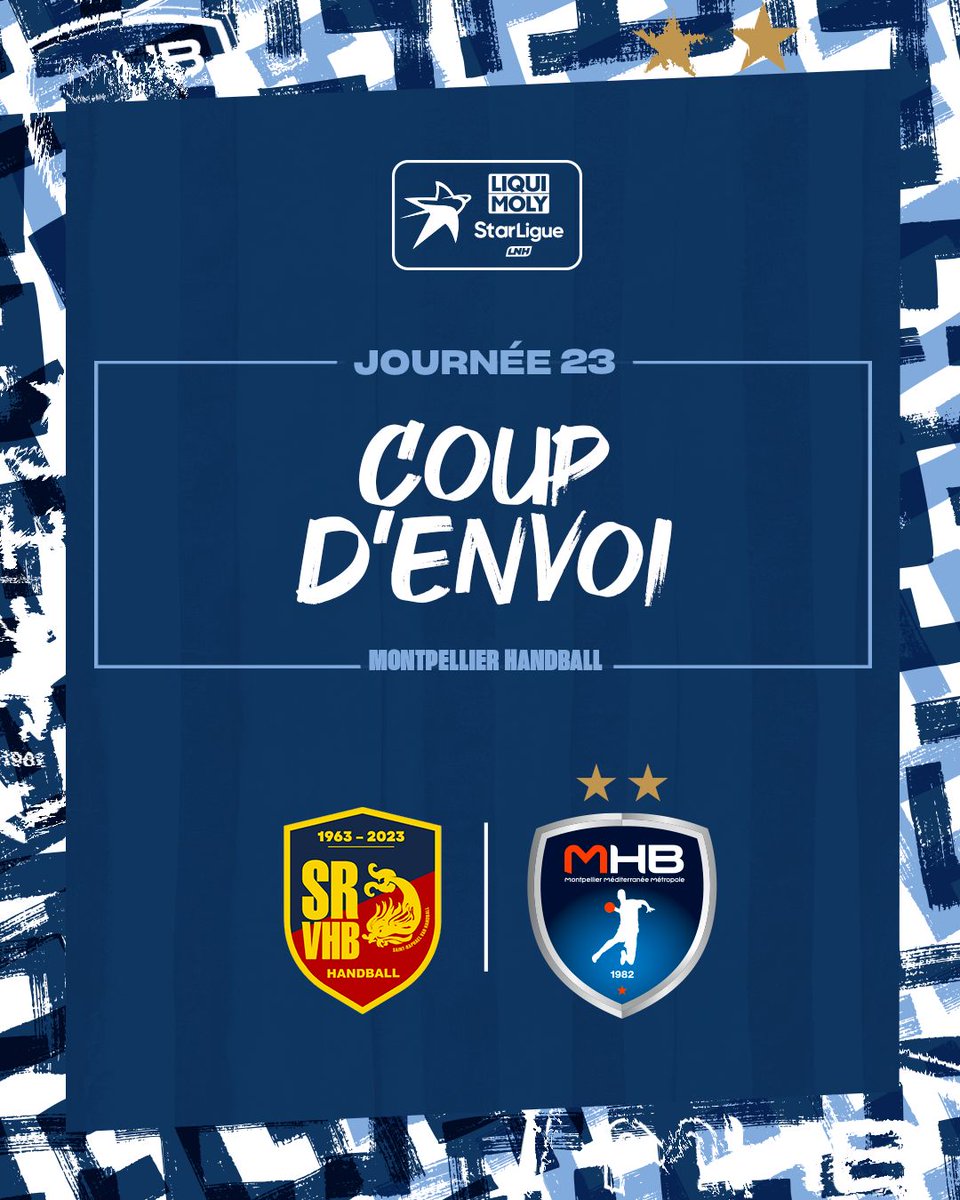 [#liquimolystarligue - J23] 🔛 C'est parti entre l’@SRVHB et le @mhbofficiel ! 🚀 Surfer sur la dynamique 💪 📲 Direction le site internet du @mhbofficiel pour les stats et le Live scoring ➡️ urlz.fr/qanJ