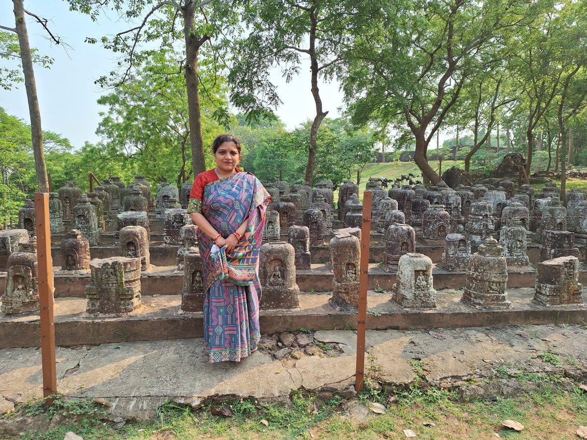 At 'Ratnagiri' excavated #Buddhist Monastery Site in Jajpur District of Odisha. Historical legacy ! @HISTORY