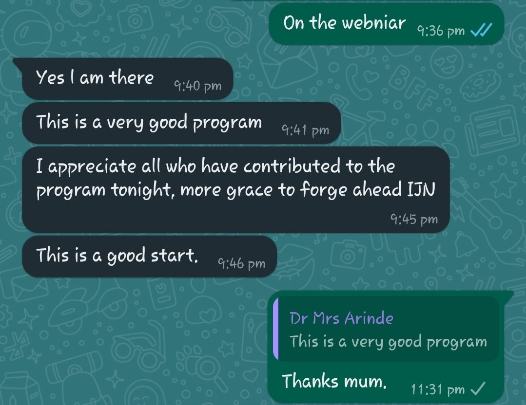 theswiforg's tweet photo. Some of the excerpted testimonials received from the student populace of Social Work who were present at the Google meet space during the first ever online academic webinar session powered by SWING, dated 9th March, 2024.
#SWING #socialworkimpacts #communityservice #valueshared https://t.co/bmYYMtONqr
