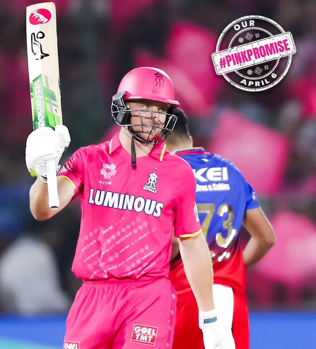 One more century in this match Butller is back 😍 #josbuttler #RRvsRCB