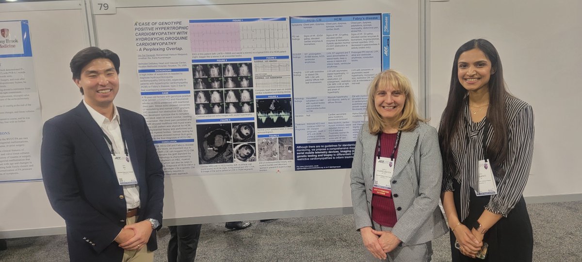 Dr. Sita Sai Garapati delves into the perplexing overlap of a case of genotype positive hypertrophic cardiomyopathy with hydroxychloroquite cardiomyopathy. #ACC24 #CardioTwitter #MedicalResearch #Cardiology #HCMAwareness