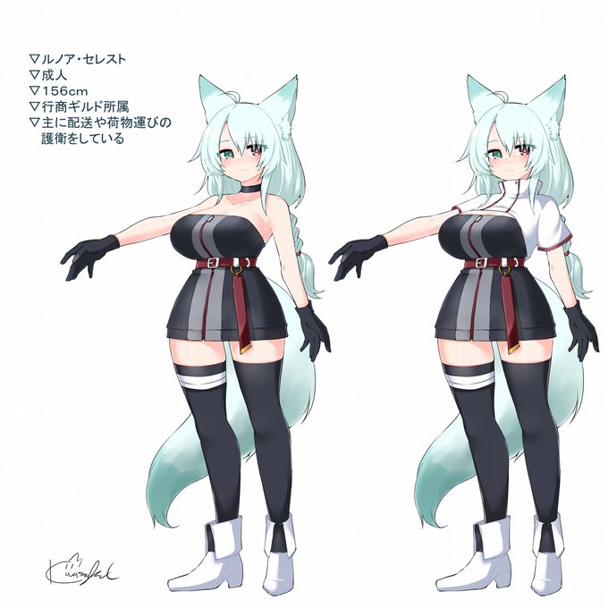 ルノアのリメイク完了しましたᕙ(  ˙꒳​˙  )ᕗ✨
どうぞよろしくね 