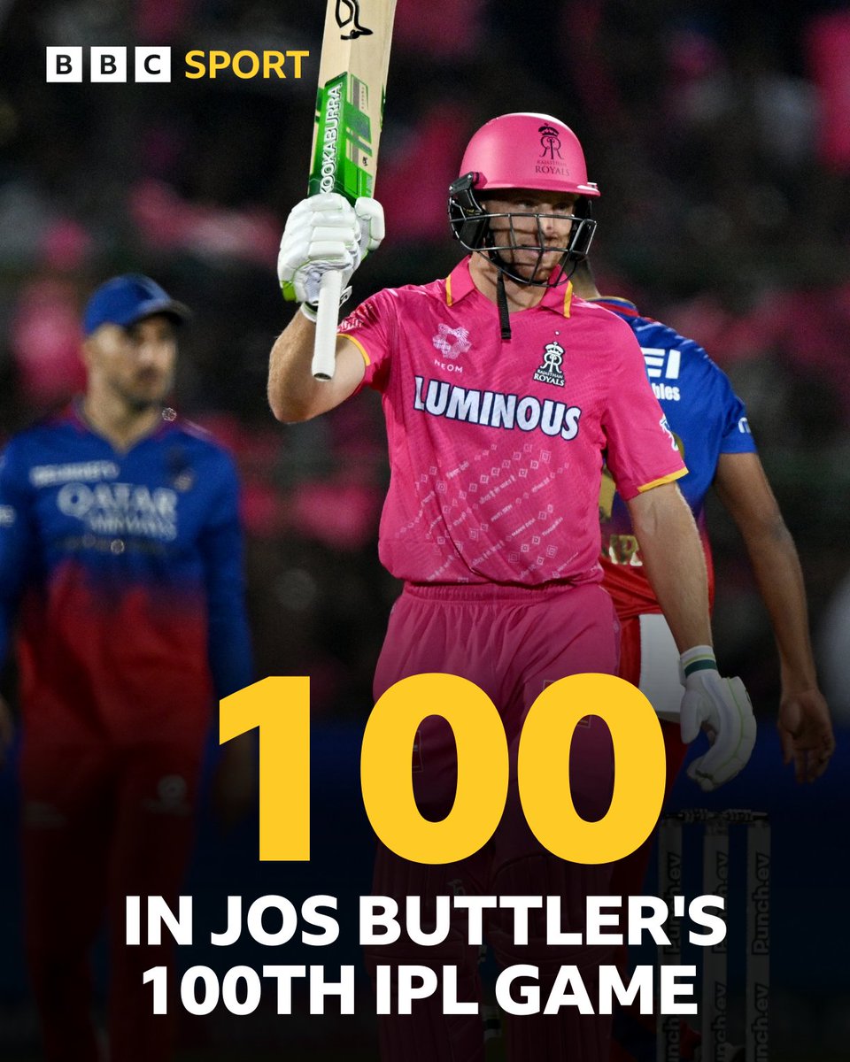 Incredible! 🚀 The England white-ball captain wins it for the Rajasthan Royals and brings up his century with a maximum. 👏 #BBCCricket #IPL2024