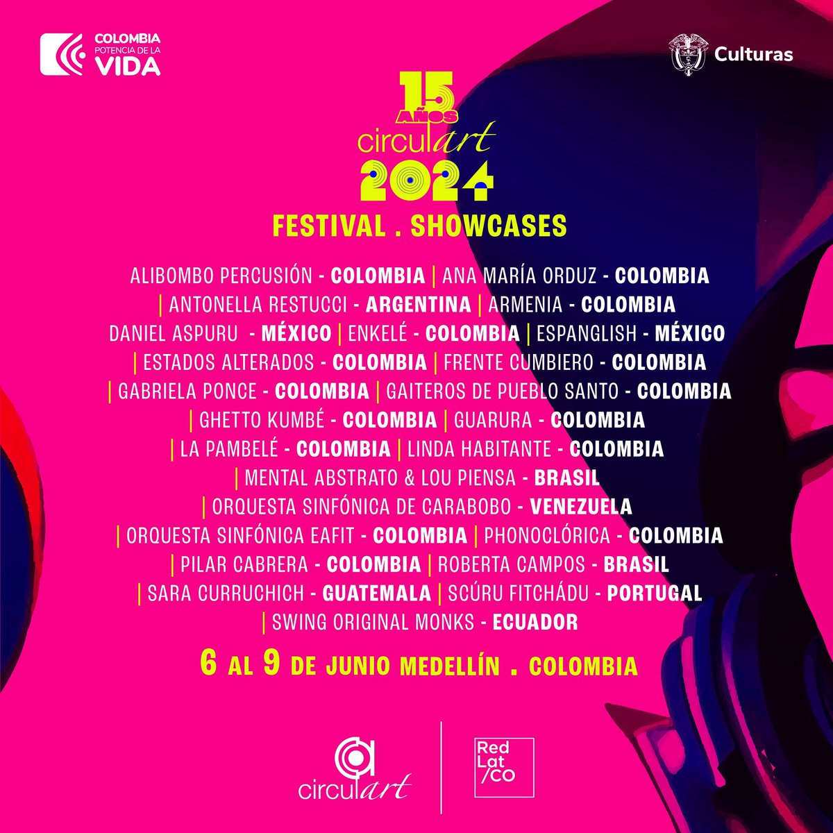 Estamos dichosos que nuestras gaitas y tambores suenen en <a href="/Circulart_/">CIRCULART</a> se abrirá el portal sagrado de Pueblo Santo.