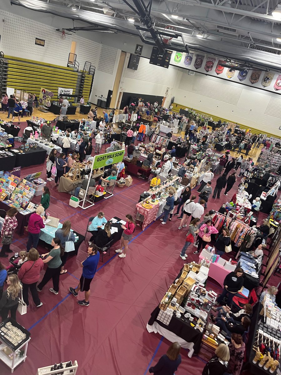 The Craft Fair is hopping! We’re open for two more hours until 3pm.