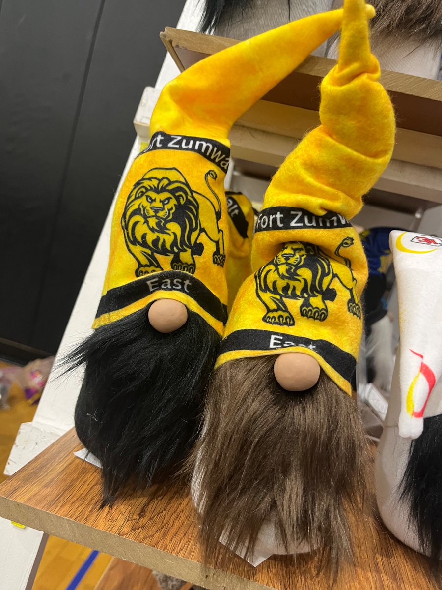 These Fort Zumwalt East Gnomes at the Craft Fair are adorable. Open till 3!