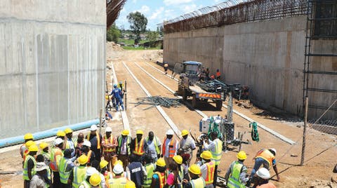 LEGISLATORS yesterday toured the US$88 million Mbudzi Interchange project in Harare which is now 61 percent complete <a href="/edmnangagwa/">President of Zimbabwe</a> <a href="/BvupajenaT/">Tafadzwa Bvupajena</a> <a href="/Mug2155/">Mug</a> <a href="/ChimhamhaZw/">Chimhamha</a> <a href="/SokoCindy/">Cindy Soko</a> <a href="/CCCZimbabwe/">Citizens' Coalition for Change</a> 
<a href="/daddyhope/">Hopewell Chin’ono</a> <a href="/Chinamasa_PA/">ZanuPF Treasurer General.</a> <a href="/dereckgoto/">Dereck Goto</a>
