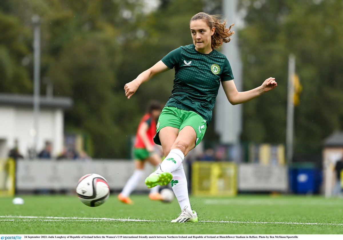 Congratulations to Jodie Loughrey and the @IrelandFootball U19 team who today qualified for the the finals of the U19 European Championship Jodie started in today's one nill win over Austria