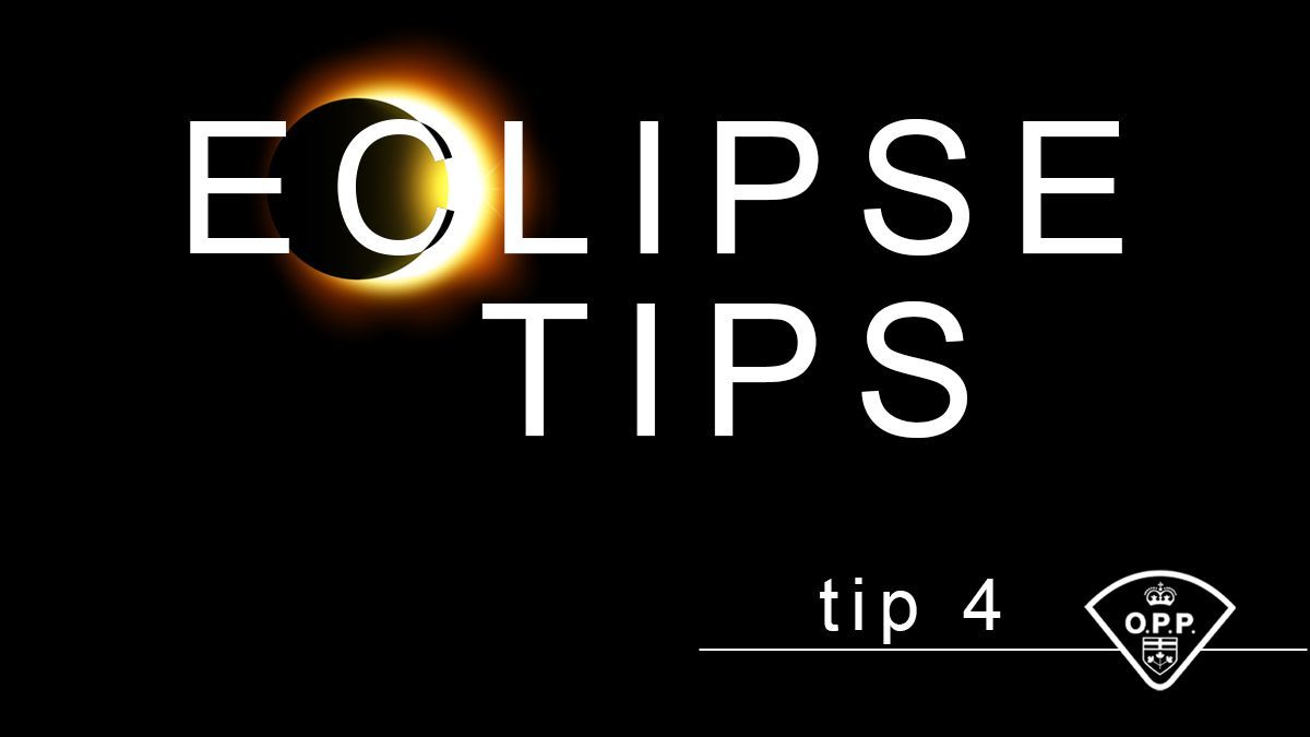 Today's #EclipseTip -- know when to call 9-1-1. It is anticipated that emergency lines may receive increased calls for service. Only use 911 for genuine emergencies like serious collisions, medical crises, or criminal activity. For non-emergencies, call 1-888-310-1122.