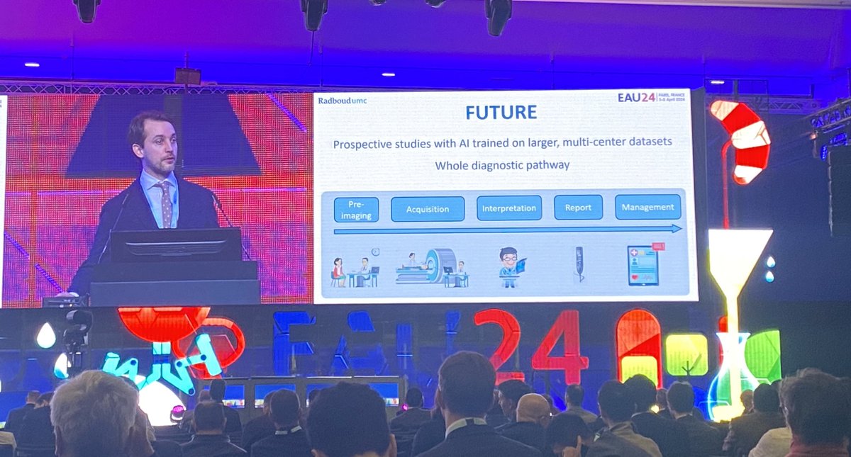 Amazed by the talks by @veerukasi and other scholars around potential of MRI in the diagnostic of prostate cancer at #EAU24 and enthuse to embark on this journey. Join I and @TDLaajala on our poster session on 8th of April at 10:45, posters P323 and P334.