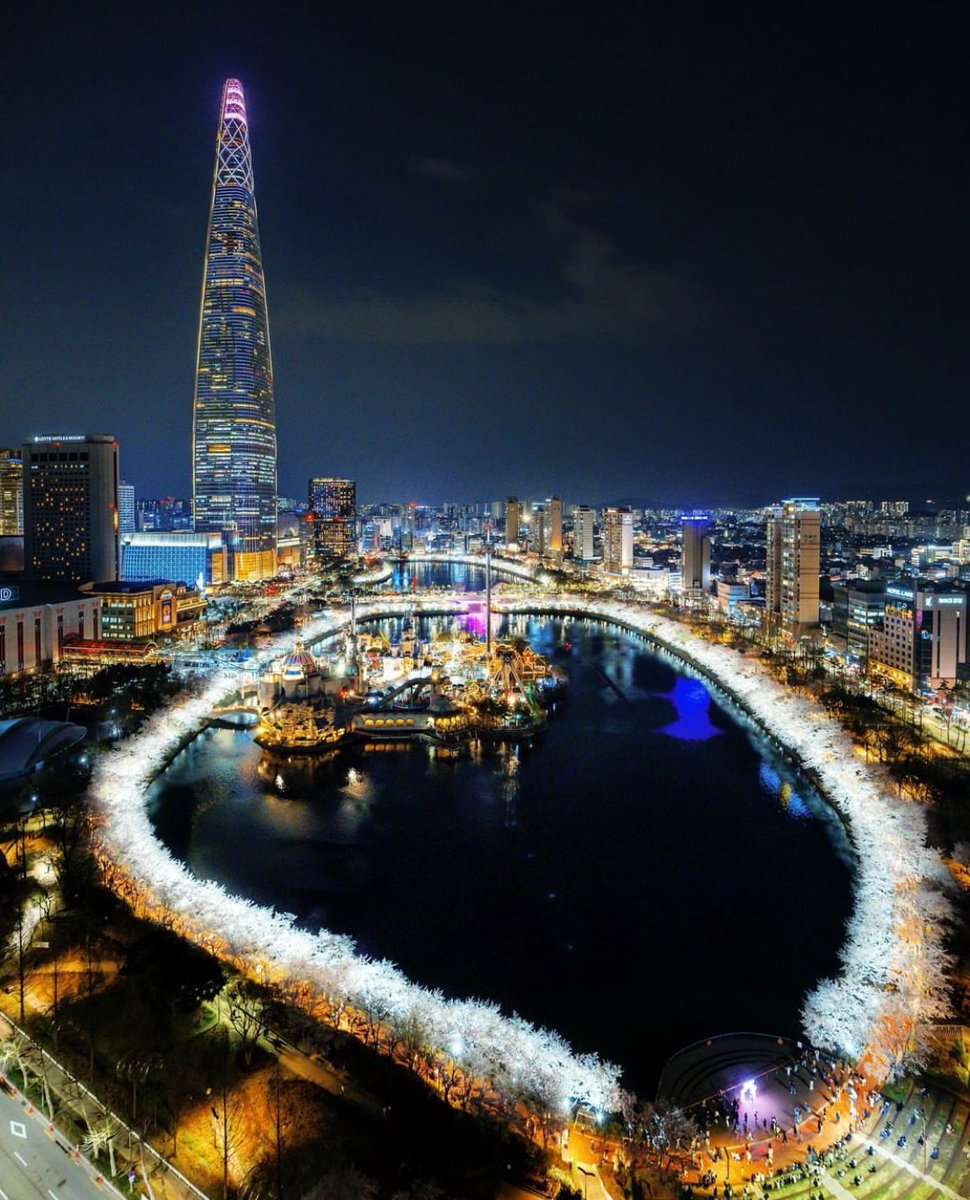 Солонгос улсад Сакура дэлгэрээд сайхан л байна. Сайхан амраарай✨🌙