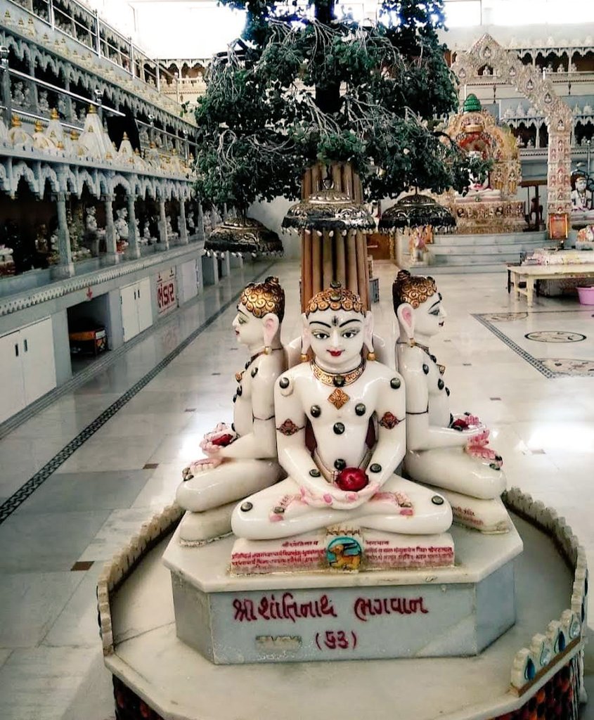 TanviSolanki_'s tweet photo. आज के दर्शन श्री शांतिनाथ भगवान ❤
  भुवनभानु शांतिधाम तीर्थ ✨🙏

बाकरोल 
अहमदाबाद सरखेज-ढोलका कालीकुंड रोड, अहमदाबाद
Hasmukh Shah

#shantinath #bakrol #jain #jainism #jaintirth #surat #jamnagar #ahmedabad #temple https://t.co/SNkoM1q8ja