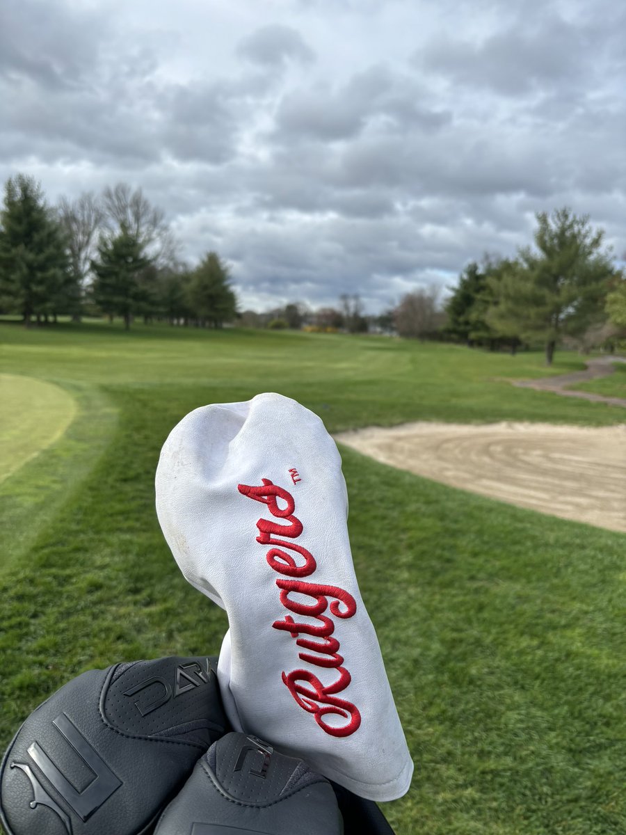 We’re out for 36 holes today for our home Rutgers Invitational! 

📍 Piscataway, New Jersey
⛳️ <a href="/RutgersGC/">Rutgers Golf Course</a> 
☁️ low 50s, 10-20mph winds
📊 <a href="/Golfstat/">Golfstat</a> live scoring 

results.golfstat.com/public/leaderb…

#GoRU