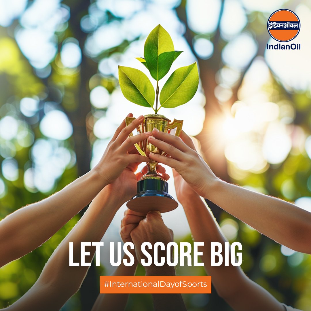 Sports is not just a game; it is a language that transcends borders, connecting hearts and minds. At #IndianOil, we are committed to fueling the journey of countless sportspersons, providing the support they need to chase their dreams and achieve greatness. We will continue
