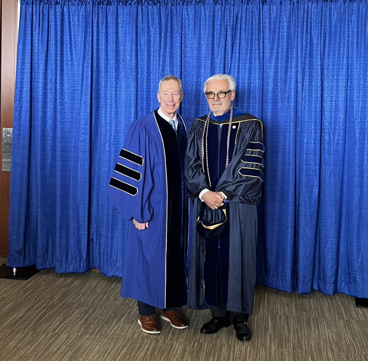 RepStephenLynch's tweet photo. Honored to attend the inauguration of my friend Marcelo Suárez-Orozco as Chancellor of @UMassBoston. Marcelo brings relentless energy &amp; a welcoming spirit to UMB &amp; his vision &amp; leadership have fostered a safe &amp; inclusive community for every student, teacher &amp; employee on campus. https://t.co/4pftY5dY2G