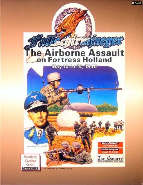 In my continuing quest to pick up as many Standard Combat Series games as I can (and play them) I just ordered this one from @NKGames Fallschirmjaeger: The Airborne Assault on Holland from @MultiManPub