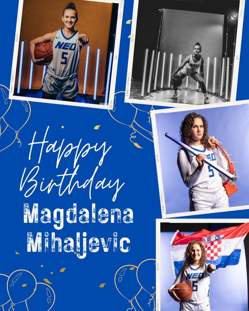 Happy Birthday To Our Sophomore <a href="/_mmihaljevic8_/">Magdalena Mihaljević</a> ! We Hope you have a great Day!!!🎉🎂🥳
