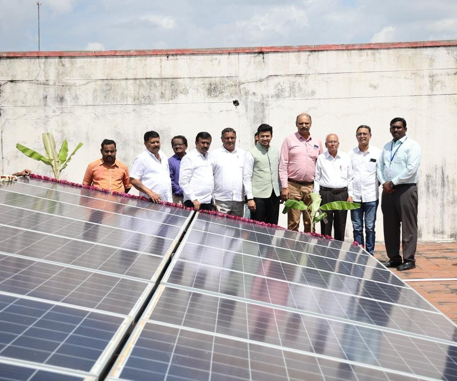Solar Panels at  KPS Sarakki, KPS Agara and BES College in Jayanagar using MPLAD funds

🧵9/n