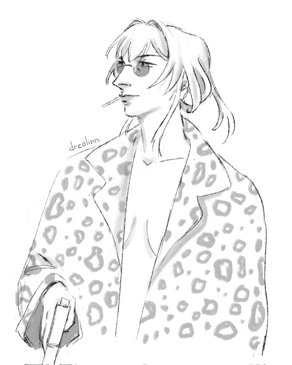 that's magic in a cheetah print coat #Kafka #HonkaiStarRail #hsr