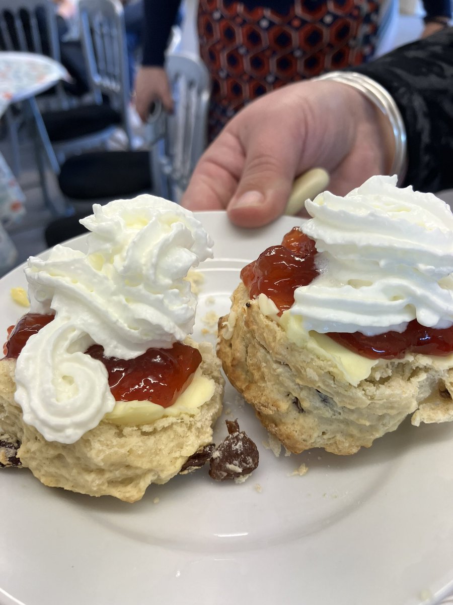 Fresh scones, crafts, town crier, bell ringing, bands, wonderful warm welcome here at the Bognor Makerspace today