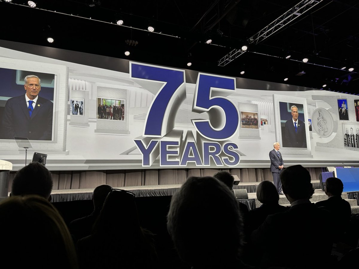 Opening Ceremony #ACC24; Pres Hadley Wilson celebrating 75yrs Hx of ACC and sharing an exciting vision of the future of Cardiology ⁦<a href="/ACCinTouch/">American College of Cardiology</a>⁩ ⁦<a href="/ASE360/">American Society of Echocardiography</a>⁩ ⁦<a href="/AHAScience/">AHA Science</a>⁩ ⁦<a href="/escardio/">European Society of Cardiology</a>⁩ ⁦<a href="/Heart_SCCT/">Heart_SCCT</a>⁩ ⁦<a href="/SCMR/">SCMR</a>⁩ ⁦<a href="/HMethodistCV/">Houston Methodist CV</a>⁩