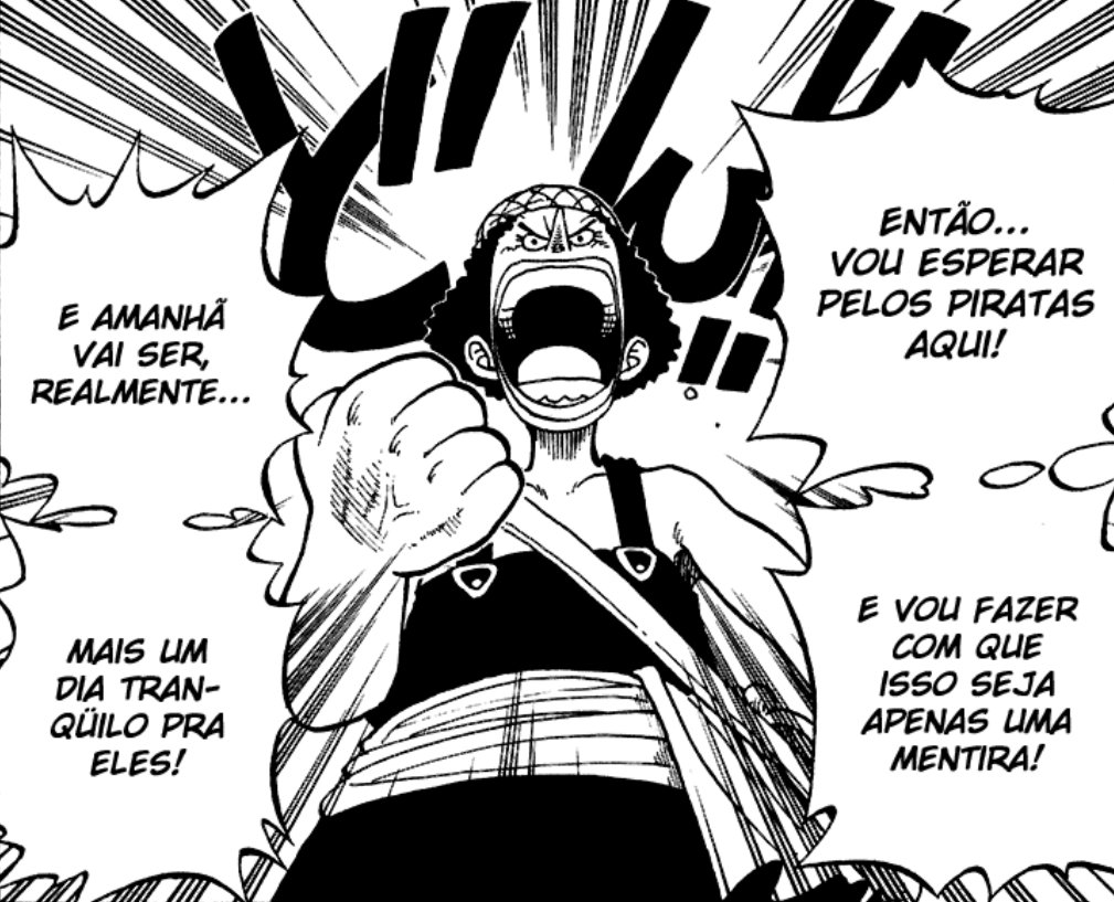LucasHCardia's tweet photo. Perdão, ontem não consegui postar, mas não vou mentir, vou enfrentar meus medos assim como ussop, mesmo sendo fraco quis proteger sua vila. https://t.co/ViW7FydG6O