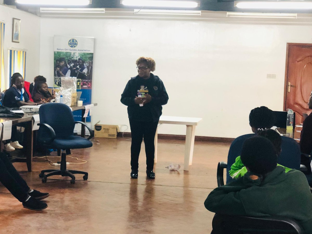 yessgirlskenya's tweet image. Being graced by the presence of the KGGA Programs and Training Manager, Madam Joyce Kariuki at the STEM Boot Camp, sharing her knowledge and experience with the girls🤩
#stemprojects #stemadvocacy
@wagggsworld @YessMovement @Norecno @WAGGGSAsiaPac @africa_region @KenyaGirlGuides