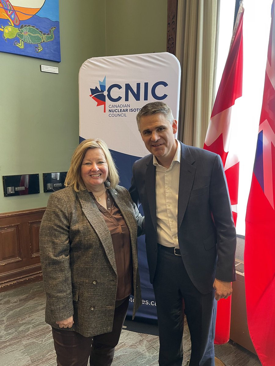 Advocacy days at #QueensPark are very important & I thank the @IsotopesCanada for increasing awareness of their efforts to fight cancer through the advancement of isotopes realized through the generation of clean nuclear energy at both @Bruce_Power and #Darlington #LocalSolutions