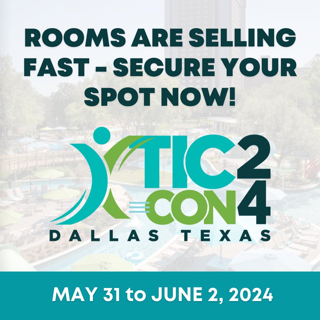 ⚠️Secure your spot at #TICCON24 before rooms sell out! Some nights at The Hilton Anatole Hotel & Resort are already approaching full capacity, so act now and register for #TICCON24: tourette.org/tic-con-2024 #Tics #TouretteSyndrome