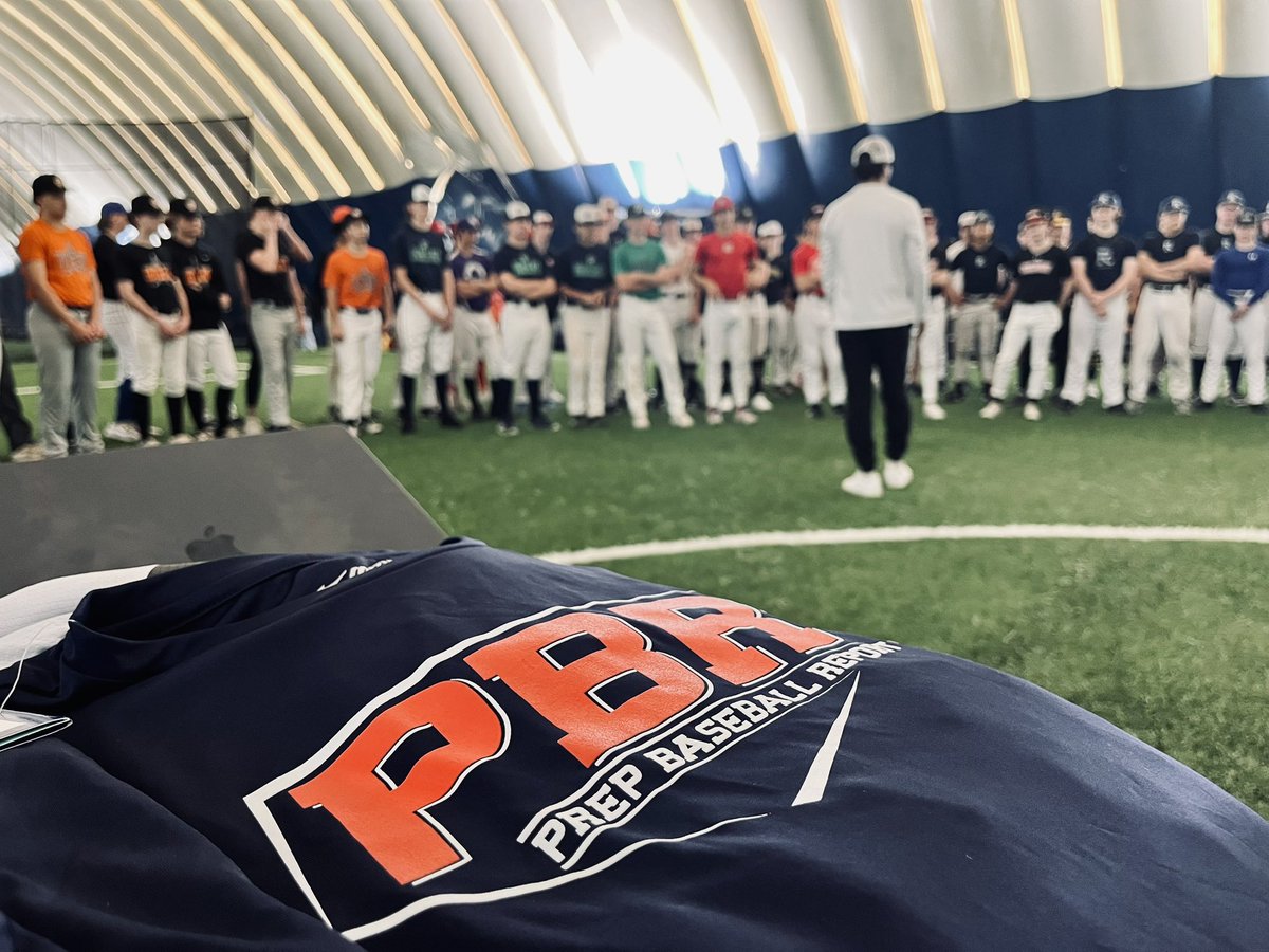 PrepBaseballON's tweet photo. We are 𝐋𝐈𝐕𝐄  🎥 here in Oshawa bringing you part ✌️ of our Future Game Trials.

Stay locked in on our socials for full coverage!

#FGTrials24🇨🇦 || #BeSeen https://t.co/9hhEXPbNL9