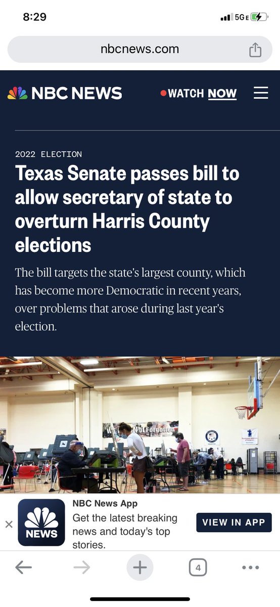 @MantaHunk It’s important to note that the Texas legislature passed a law that allows the state to arbitrarily dismiss the votes of Harris county (4.7M) for whatever made up reason they choose, aka, unacceptable election results