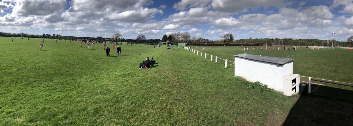 Enjoying a community Rugby day #GrangeParkWetherby with three games between <a href="/WetherbyWRUFC/">Wetherby Women's RUFC</a> <a href="/BeverleyRUFC/">Beverley RUFC</a> Women &amp; then <a href="/wetherbyrufc/">Wetherby RUFC</a> vs <a href="/BeverleyRUFC/">Beverley RUFC</a> mens 1st &amp; 2nd teams under lovely blue skys