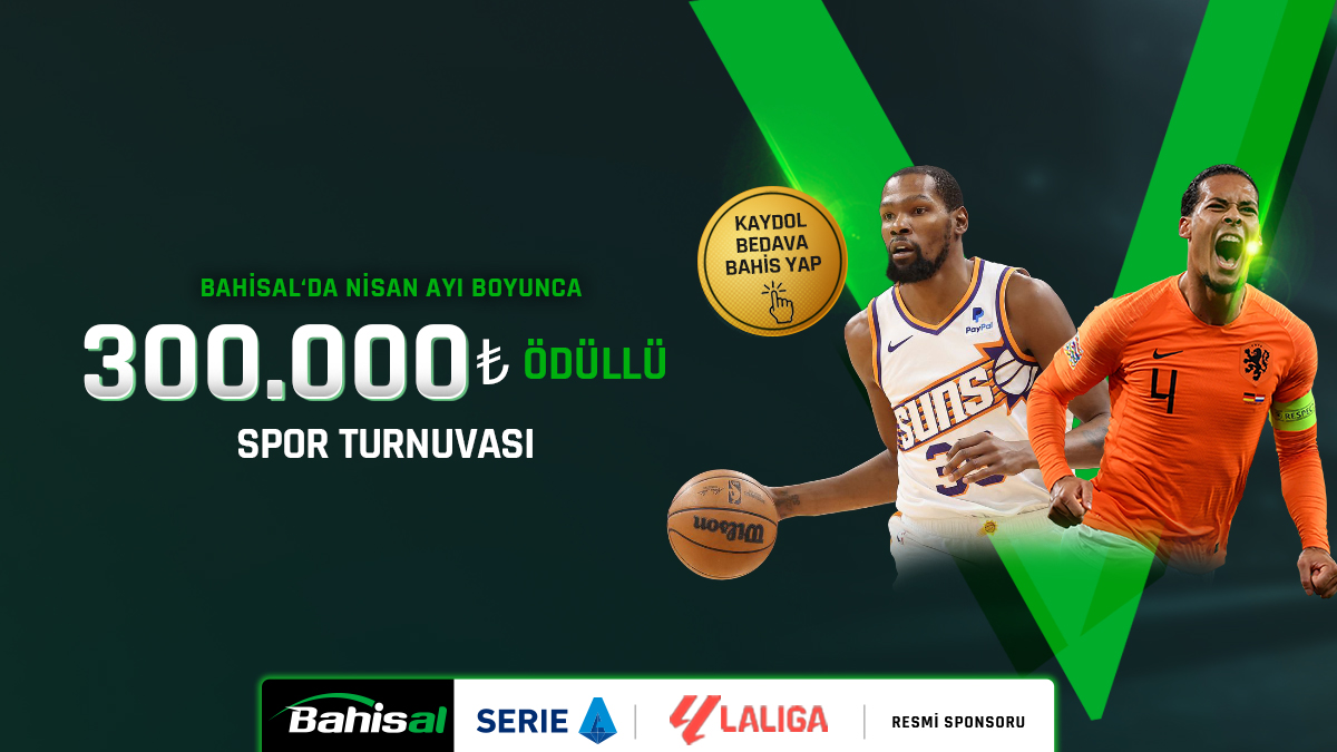 #Bahisal Üyelerine Özel Toplam 300.000₺ Ödüllü Spor Turnuvası Mart Ayında da Tüm Hızıyla Devam Ediyor!💥

Bu benzersiz turnuvada sen de yerini al; heyecana ortak ol!🥳

Hemen giriş yap!👉bio2.in/BAguncel

#spor #futbol #basketbol #bahis #turnuva #ödül #çevrimsizbonus