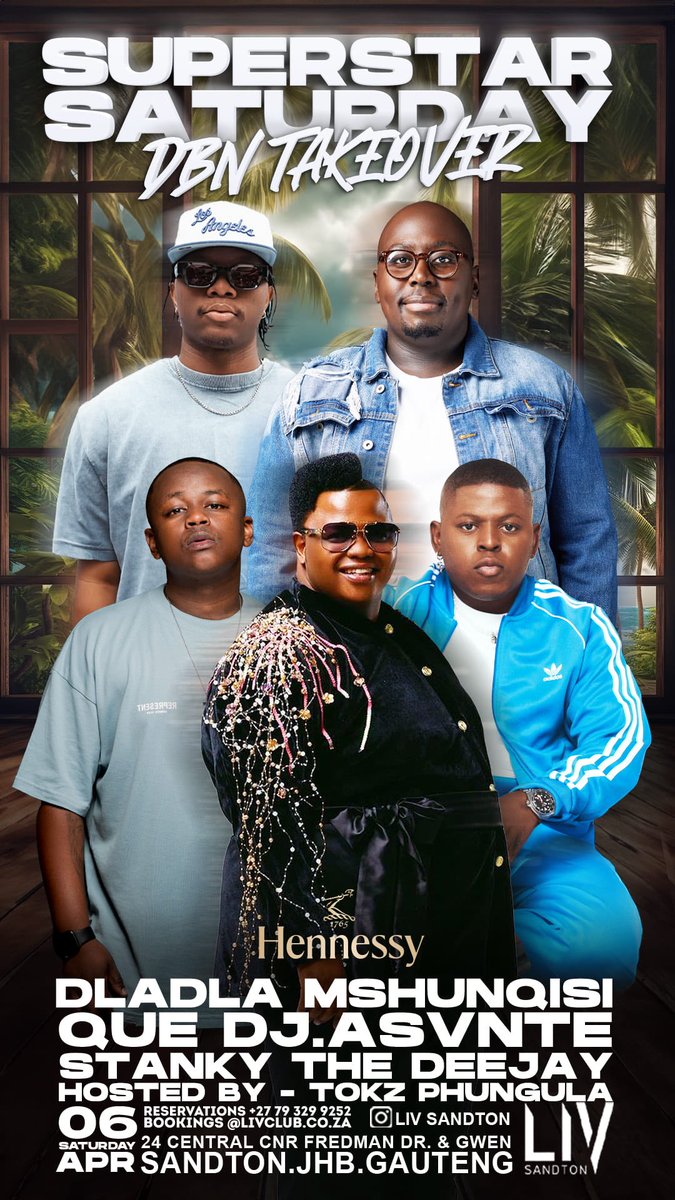 We taking it all the way up tonight with the Durban crew <a href="/LivSandton/">LIV Sandton</a> 🕺🏽‼️