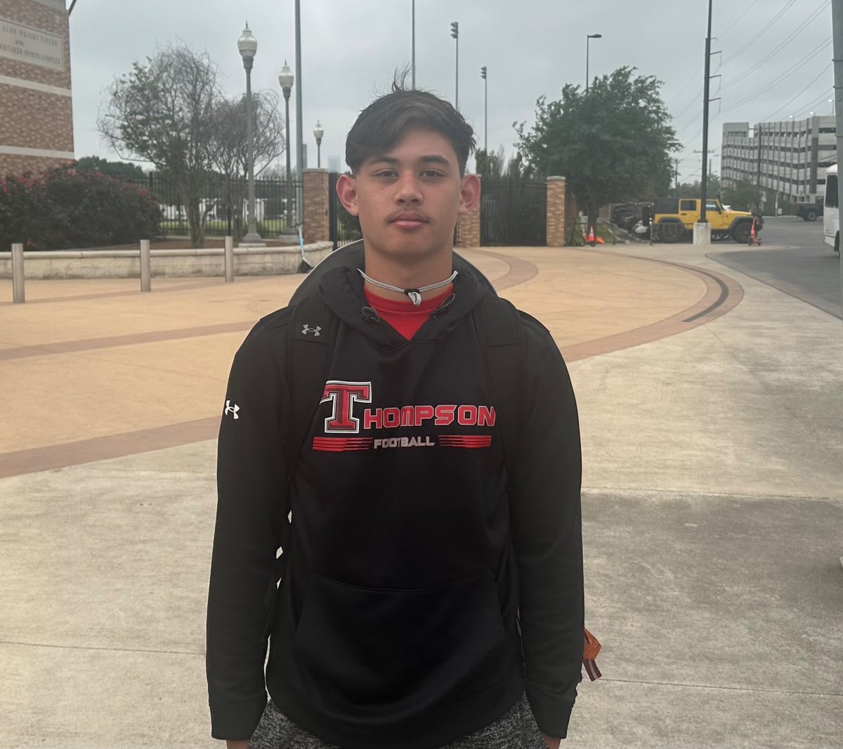 2027 QB @TrentSeaborn has arrived at Texas for Longhorn City Limits Recruiting Weekend OnTexasFootball Weekend Recruiting Thread: ontexasfootball.com/forums/ OnTexasFootball YouTube: m.youtube.com/@OnTexasFootba…