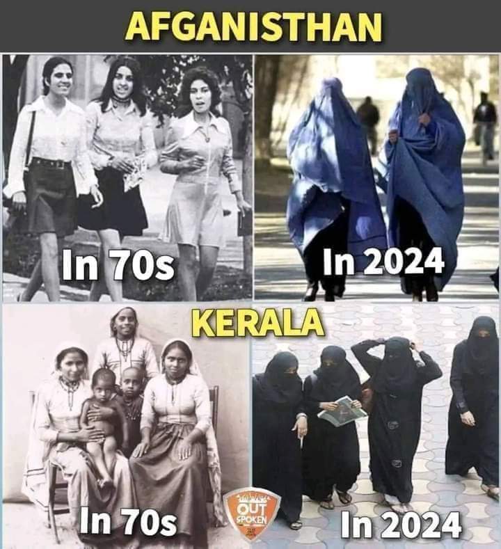 Slowly they are trying to take control of America, Europe and all over India. Beware of these con artists and stay united. They don't want women to be free and powerful, they want to keep them down in hijabs. Are you willing to fight and stand-up for your country?