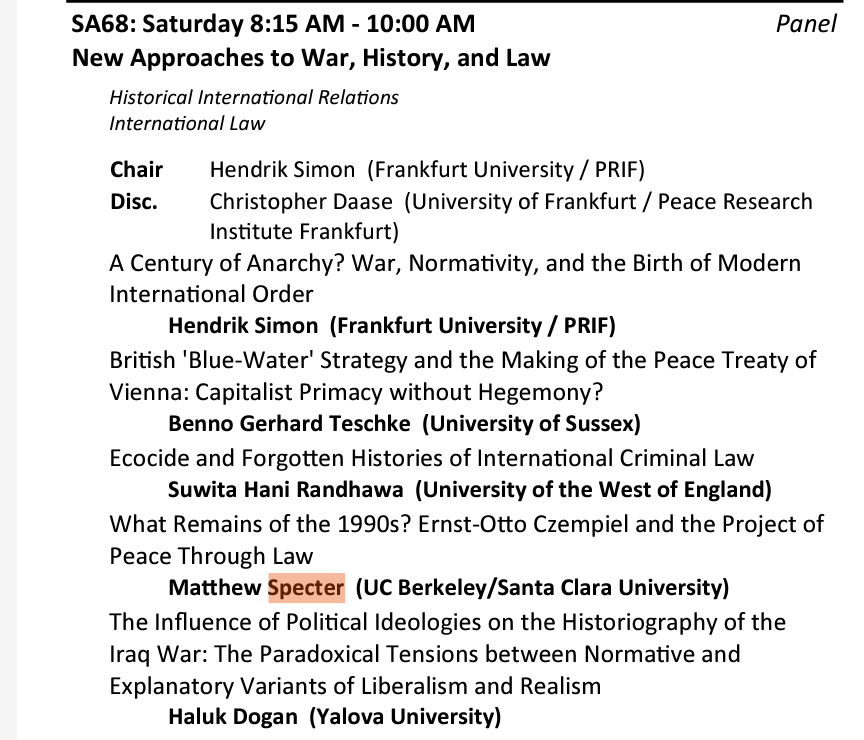 early bird special --come for the eggs and coffee, stay for the critical theory @isanet #ISA2024