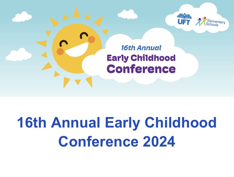 Might be the @uft_elementary team’s favorite day of the year! #earlychildhoodeducation #earlychildhoodconference2024