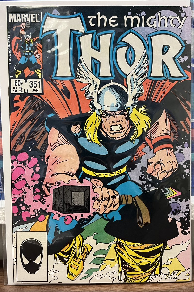 Thor #351 @superdoug77 @Marvelman76 @OneBigMarvel @ClassicMarvel_ @Classiccomicpa1