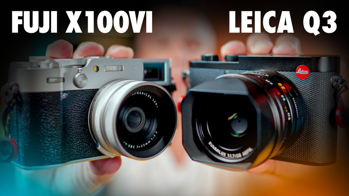Which one?
New video 

Fuji X100VI vs. Leica Q3 | Fair to Compare? | Sample Images
youtu.be/UDC9WE3l1KM