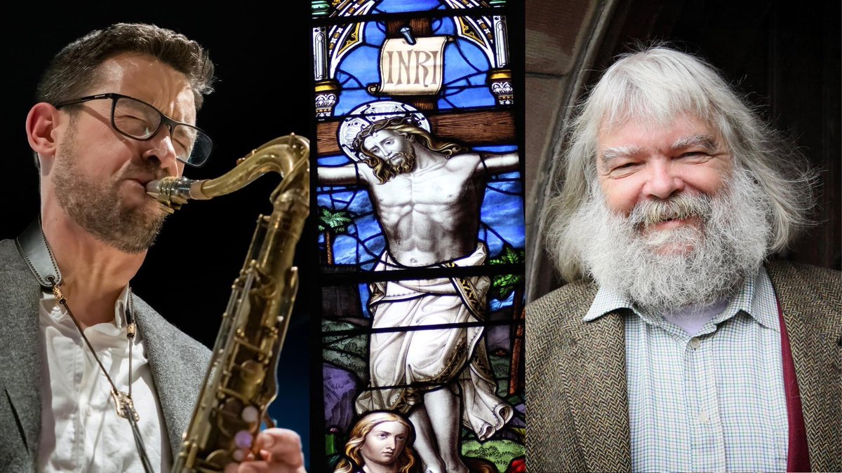 We’re very excited to welcome @TimBonifaceJazz @malcolmguite on Thurs 2 May for 'The Eight Words'. Join us for a captivating interpretation of Jesus' sayings in St John’s Passion through jazz and poetry. Book tickets for this captivating performance at ticketsource.co.uk/newcastle-cath… 🎷
