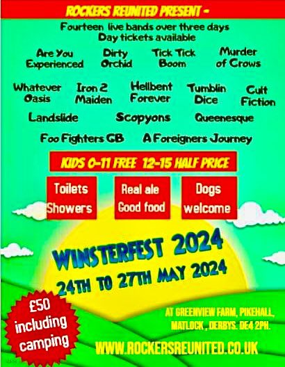 _Queenesque's tweet image. Festival season is coming…..
Festhailes in Edinburgh, and WinsterFest in Derbyshire next month.
@RReunited #festhailes