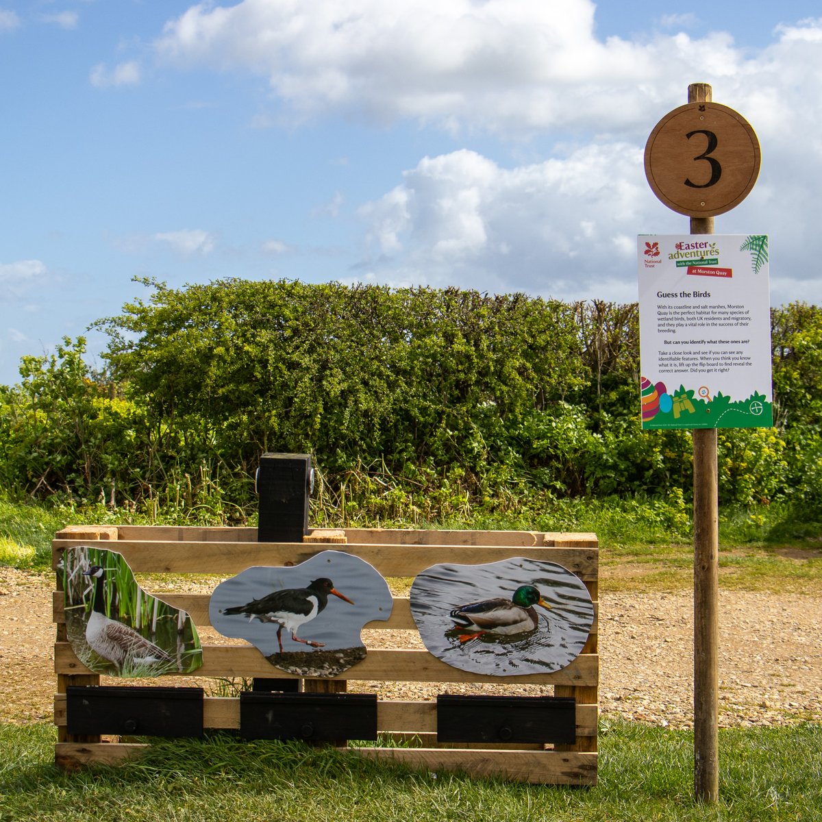 The Easter fun continues until Friday 12th April. Pin the tail on the bunny, Mystery wellies and Hook a wader are among the activities on our trail around the Lookout. Hop along to Morston Quay between 10am and 4pm daily. £3 per child, which includes a chocolate egg at the end.