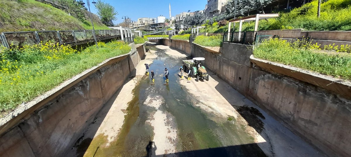 Şehir merkezinde dere temizliği çalışmalarımız periyodik olarak devam ediyor🚧

İhtiyaç olan yerlerde zemin, korkuluk ve duvar bakım - onarımlarını da gerçekleştiriyoruz.