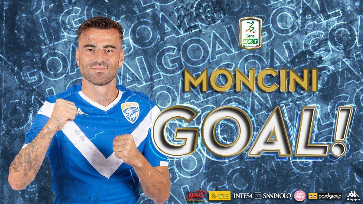 BresciaOfficial's tweet photo. 85’ | GOOOOOL ⚽️
MONCIOOOOOOO NE FA DUE💪🏼
Brescia 🆚 Pisa | 3-0
#BREPIS #ForzaBrescia https://t.co/SFZ4iXQhHL