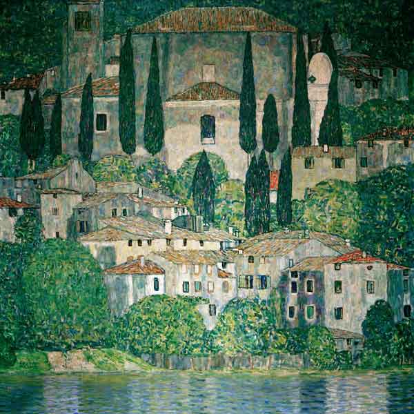 Mantieni un albero verde nel tuo cuore e forse verrà un uccello a cantare. Proverbio cinese Chiesa di Cassone - Gustav Klimt