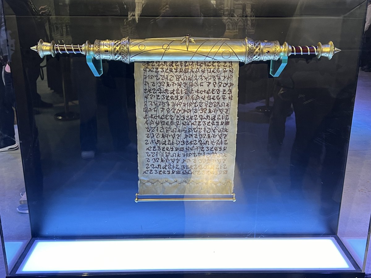 Pictured: An Elder Scroll on display at the #ESO10 event. Did You Know: An Elder Scroll will immediately, irrevocably, and completely blind you if look at its scroll, but only if you are aware of the fact that it is capable of doing this?