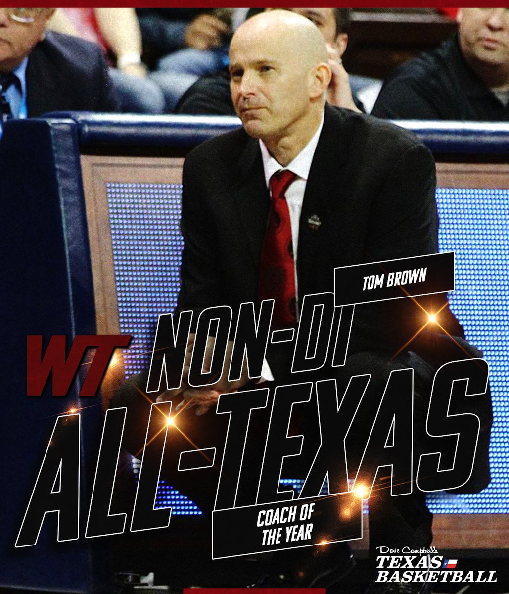 Congrats to @WestTXD2Hoops's @coachtombrown for being named the DCTF Non-DI All-Texas Coach of the Year🎉 Other Accolades 👇 via @CoryHogueSports texasfootball.com/article/2024/0…