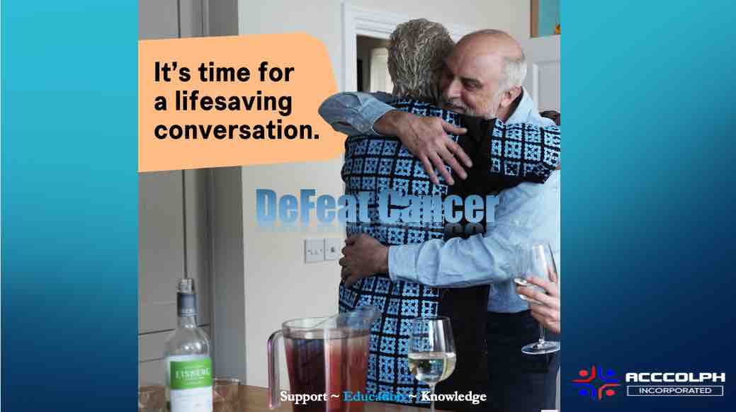 Talk to Your love ones!#prostatecancer #defeatcancer #prostate #prostatecancerkills #Prostatecancerawareness #cancerawareness #prostatehealth #Cancer #MensHealth #getscreened #getchecked #blackmen #EarlyDetectionMatters #blackmenhealth #healthequity #acccolph #acccolphworld